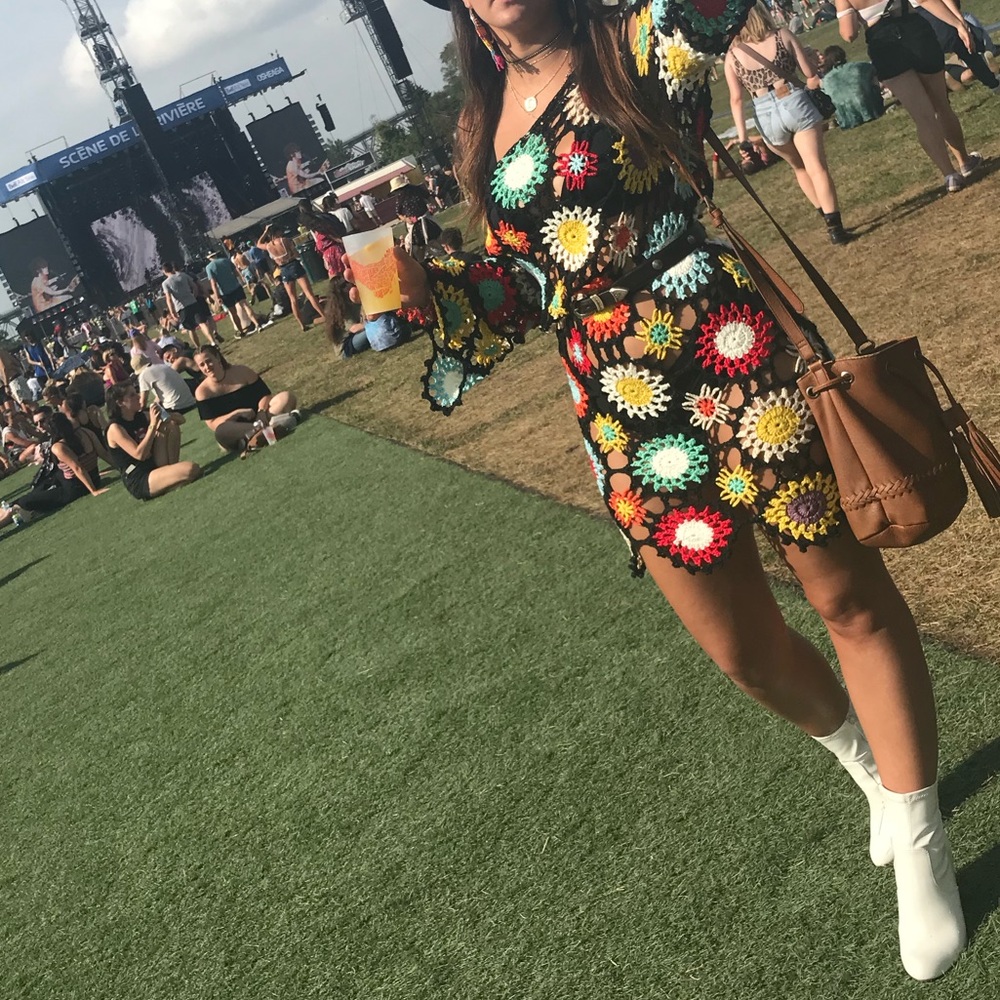 Rat & Boa Inspired Crochet Dress